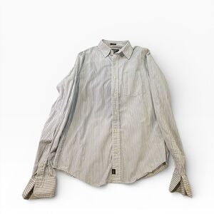 Abercrombie & Fitch Gray Striped Men's Shirt